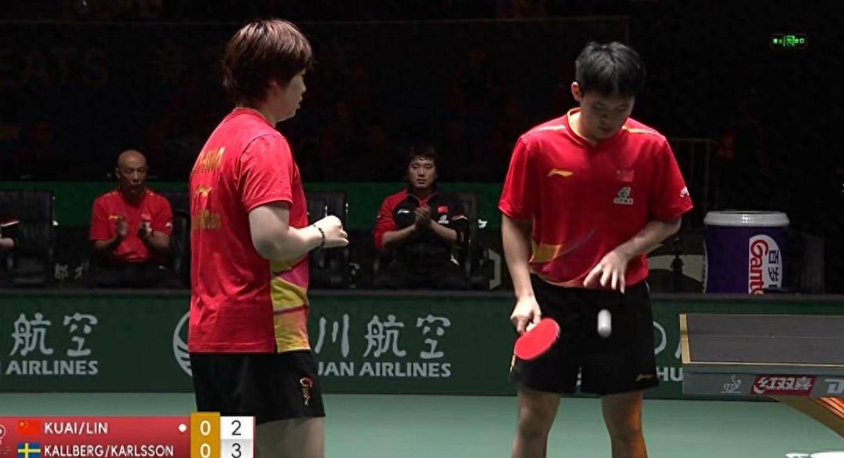 日本乒乓球队绝地反击瑞典乒乓球队，许昕制霸全场的简单介绍